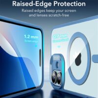 ESR รุ่น Classic Hybrid Case (HaloLock) - เคส iPhone 16 - สี Clear Blue