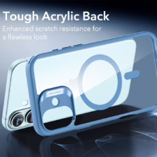 ESR รุ่น Classic Hybrid Case (HaloLock) - เคส iPhone 16 - สี Clear Blue