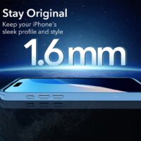 ESR รุ่น Classic Hybrid Case (HaloLock) - เคส iPhone 16 - สี Clear Blue