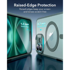 ESR รุ่น Classic Hybrid Case (HaloLock) - เคส iPhone 16 - สี Clear Green