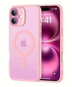 ESR รุ่น Classic Hybrid Case (HaloLock) - เคส iPhone 16 - สี Frosted Pink