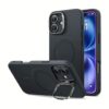 ESR รุ่น Cloud Soft Case with Stash Stand (HaloLock) - เคส iPhone 16 - สี Black
