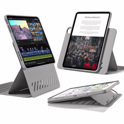 ESR รุ่น Shift Magnetic Case - เคส iPad Air 11" (2025/2024), iPad Air 10.9" (5th/4th Gen), iPad Pro 11" (1st Gen) - สี Grey