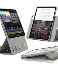 ESR รุ่น Shift Magnetic Case - เคส iPad Air 11" (2025/2024), iPad Air 10.9" (5th/4th Gen), iPad Pro 11" (1st Gen) - สี Grey