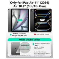 ESR รุ่น Shift Magnetic Case - เคส iPad Air 11" (2025/2024), iPad Air 10.9" (5th/4th Gen), iPad Pro 11" (1st Gen) - สี Grey