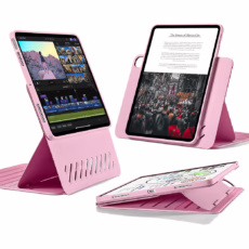 ESR รุ่น Shift Magnetic Case - เคส iPad Air 11" (2025/2024), iPad Air 10.9" (5th/4th Gen), iPad Pro 11" (1st Gen) - สี Pink