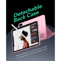 ESR รุ่น Shift Magnetic Case - เคส iPad Air 11" (2025/2024), iPad Air 10.9" (5th/4th Gen), iPad Pro 11" (1st Gen) - สี Pink