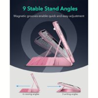 ESR รุ่น Shift Magnetic Case - เคส iPad Air 11" (2025/2024), iPad Air 10.9" (5th/4th Gen), iPad Pro 11" (1st Gen) - สี Pink