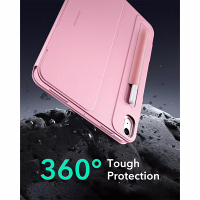 ESR รุ่น Shift Magnetic Case - เคส iPad Air 11" (2025/2024), iPad Air 10.9" (5th/4th Gen), iPad Pro 11" (1st Gen) - สี Pink