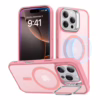 ESR รุ่น Classic Hybrid Case with Stash Stand (HaloLock) - เคส iPhone 16 Pro - สี Frosted Pink