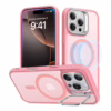 ESR รุ่น Classic Hybrid Case with Stash Stand (HaloLock) - เคส iPhone 16 Pro Max - สี Frosted Pink