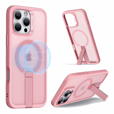 ESR รุ่น Boost Flickstand Case (HaloLock) - เคส iPhone 16 Pro - สี Frosted Pink
