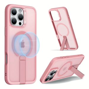 ESR รุ่น Boost Flickstand Case (HaloLock) - เคส iPhone 16 Pro - สี Frosted Pink 10 ESR รุ่น Boost Flickstand Case (HaloLock) - เคส iPhone 16 Pro - สี Frosted Pink