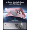 ESR รุ่น Boost Flickstand Case (HaloLock) - เคส iPhone 16 Pro Max - สี Frosted Pink