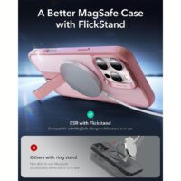 ESR รุ่น Boost Flickstand Case (HaloLock) - เคส iPhone 16 Pro - สี Frosted Pink