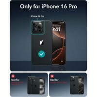 ESR รุ่น Classic Hybrid Case (HaloLock) - เคส iPhone 16 Pro - สี Clear Shimmer