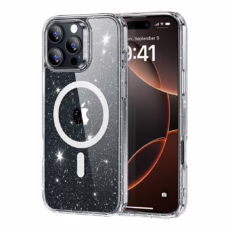 ESR รุ่น Classic Hybrid Case (HaloLock) - เคส iPhone 16 Pro Max - สี Clear Shimmer