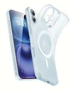 ESR รุ่น Zero Clear Case (HaloLock) - เคส iPhone 16 Plus - สี Frosted Blue