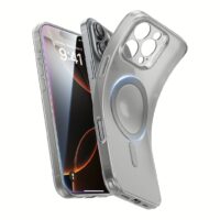 ESR รุ่น Zero Clear Case (HaloLock) - เคส iPhone 16 Pro - สี Frosted Grey