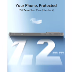 ESR รุ่น Zero Clear Case (HaloLock) - เคส iPhone 16 Pro - สี Frosted Grey