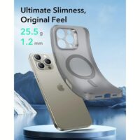 ESR รุ่น Zero Clear Case (HaloLock) - เคส iPhone 16 Pro - สี Frosted Grey