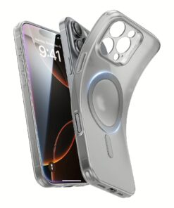 ESR รุ่น Zero Clear Case (HaloLock) - เคส iPhone 16 Pro Max - สี Frosted Grey