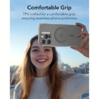ESR รุ่น Zero Clear Case (HaloLock) - เคส iPhone 16 Pro Max - สี Frosted Grey