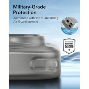 ESR รุ่น Zero Clear Case (HaloLock) - เคส iPhone 16 Pro Max - สี Frosted Grey 12 ESR รุ่น Zero Clear Case (HaloLock) - เคส iPhone 16 Pro Max - สี Frosted Grey