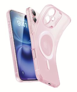 ESR รุ่น Zero Clear Case (HaloLock) - เคส iPhone 16 - สี Frosted Pink