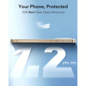 ESR รุ่น Zero Clear Case (HaloLock) - เคส iPhone 16 Pro Max - สี Desert Titanium Ring 8 ESR รุ่น Zero Clear Case (HaloLock) - เคส iPhone 16 Pro Max - สี Desert Titanium Ring