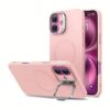 ESR รุ่น Cloud Soft Case with Stash Stand (HaloLock) - เคส iPhone 16 Plus - สี Pink