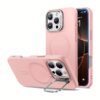 ESR รุ่น Cloud Soft Case with Stash Stand (HaloLock) - เคส iPhone 16 Pro - สี Pink