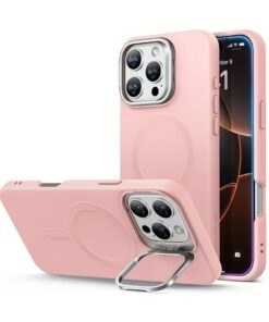 ESR รุ่น Cloud Soft Case with Stash Stand (HaloLock) - เคส iPhone 16 Pro Max - สี Pink