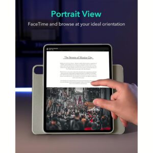 ESR รุ่น Shift Magnetic Case - เคส iPad Air 13" (2025/2024) - สี Titanium 9 ESR รุ่น Shift Magnetic Case - เคส iPad Air 13" (2025/2024) - สี Titanium
