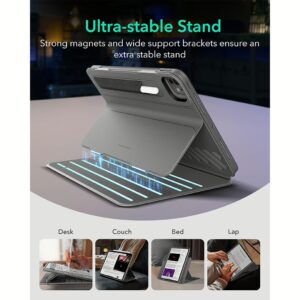 ESR รุ่น Shift Magnetic Case - เคส iPad Pro 11" (5th/2024) - สี Grey 8 ESR รุ่น Shift Magnetic Case - เคส iPad Pro 11" (5th/2024) - สี Grey