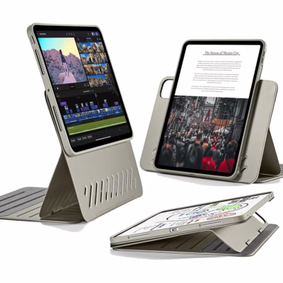 ESR รุ่น Shift Magnetic Case - เคส iPad Pro 11" (5th/2024) - สี Titanium