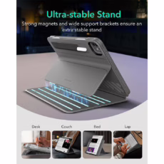 ESR รุ่น Shift Magnetic Case - เคส iPad Pro 13" (7th/2024) - สี Grey