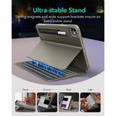 ESR รุ่น Shift Magnetic Case - เคส iPad Pro 13" (7th/2024) - สี Titanium