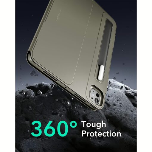 ESR รุ่น Shift Magnetic Case - เคส iPad Pro 13" (7th/2024) - สี Titanium - Image 8