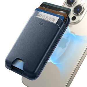 ESR รุ่น Magnetic Wallet Boost (HaloLock) - ที่เก็บบัตรติดหลังมือถือ - สี Dark Blue
