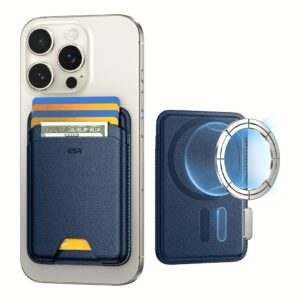 ESR รุ่น Magnetic Wallet Boost (HaloLock) - ที่เก็บบัตรติดหลังมือถือ - สี Dark Blue