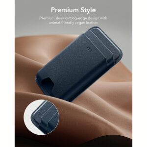 ESR รุ่น Magnetic Wallet Boost (HaloLock) - ที่เก็บบัตรติดหลังมือถือ - สี Dark Blue