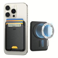 ESR รุ่น Magnetic Wallet Boost (HaloLock) - ที่เก็บบัตรติดหลังมือถือ - สี Black