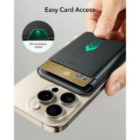 ESR รุ่น Magnetic Wallet Boost (HaloLock) - ที่เก็บบัตรติดหลังมือถือ - สี Black