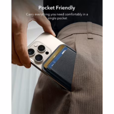 ESR รุ่น Magnetic Wallet Boost (HaloLock) - ที่เก็บบัตรติดหลังมือถือ - สี Black