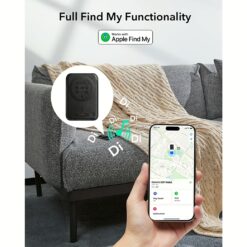 ESR รุ่น Geo Wallet Boost (HaloLock) - ที่เก็บบัตรติดหลังมือถือ - สี Black