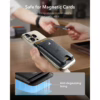 ESR รุ่น Geo Wallet Boost (HaloLock) - ที่เก็บบัตรติดหลังมือถือ - สี Black