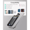 ESR รุ่น Geo Wallet Boost (HaloLock) - ที่เก็บบัตรติดหลังมือถือ - สี Black Carbon Fiber