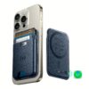 ESR รุ่น Geo Wallet Boost (HaloLock) - ที่เก็บบัตรติดหลังมือถือ - สี Dark Blue