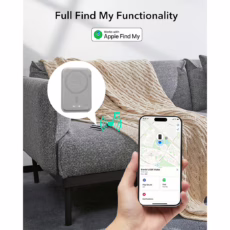 ESR รุ่น Geo Wallet Boost (HaloLock) - ที่เก็บบัตรติดหลังมือถือ - สี Grey